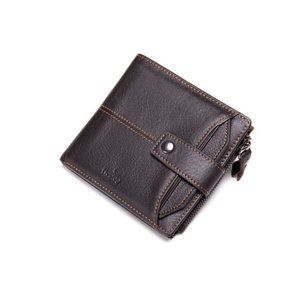 Noblag Men's RFID Blocking Wallets Coffee